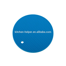 High Quality Food Grade Material Heat Resistant Round Silicone Pot Holder